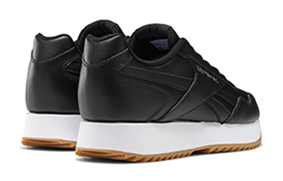 (WMNS) Reebok Royal Glide Ripple Double 'Black White' DV6674