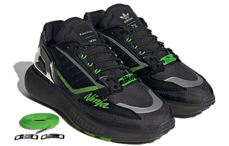 adidas Kawasaki Ninja x ZX 5000 Boost 'Black Green' GW3359