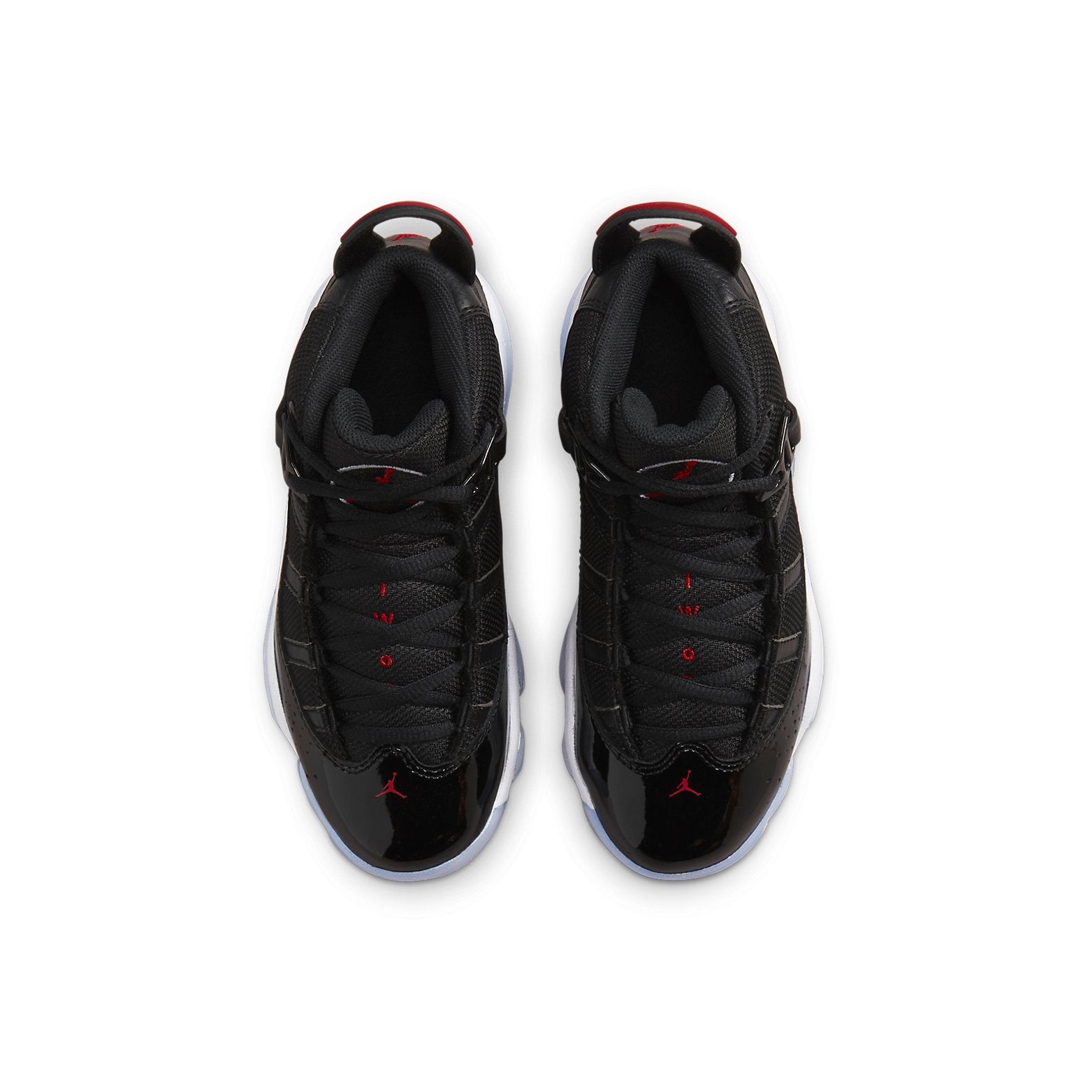 (PS) Air Jordan 6 Rings 'Black Gym Red' 323432-064