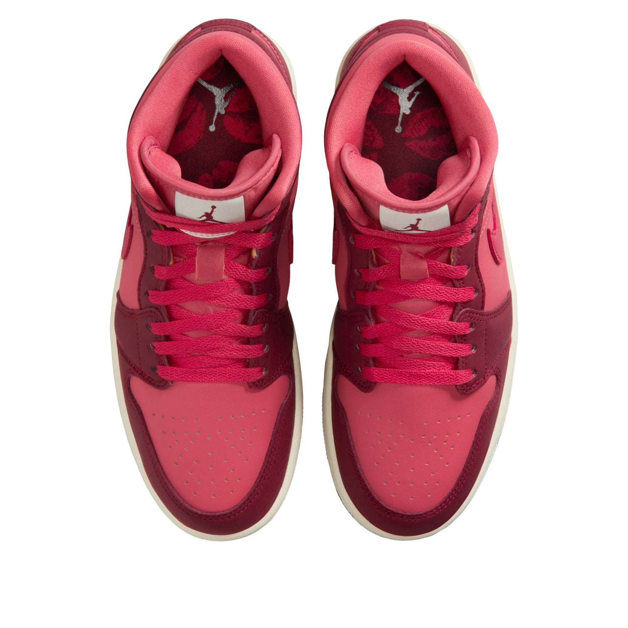 (WMNS) Air Jordan 1 Mid 'Valentines Day' IB7018-600