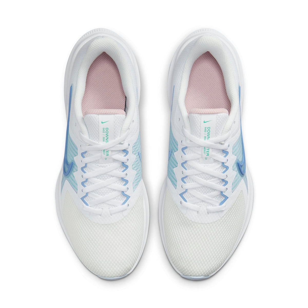 (WMNS) Nike Downshifter 11 Low-Top White/Blue CW3413-103