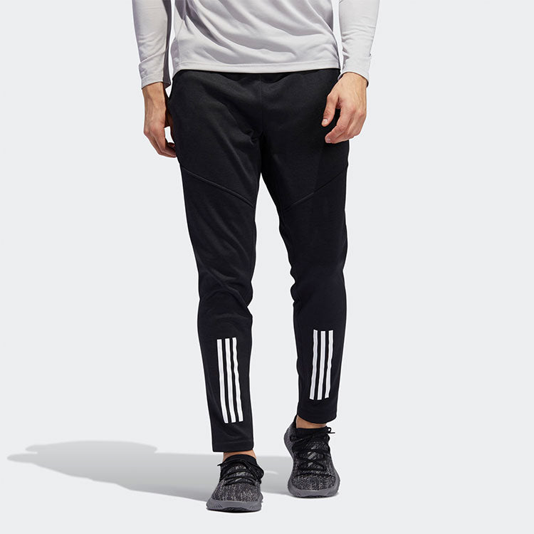 adidas Climaheat 3-Stripes Training Slim Fit Sports Pants Black DX9427