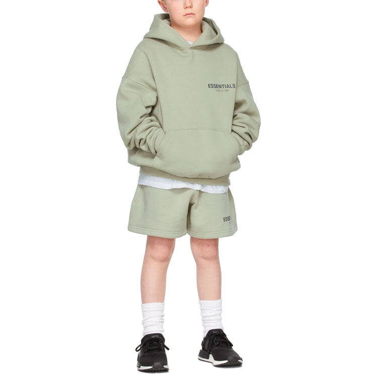 Fear of God Essentials FW21 Sweatshort 'Concrete' FOG-FW21-136