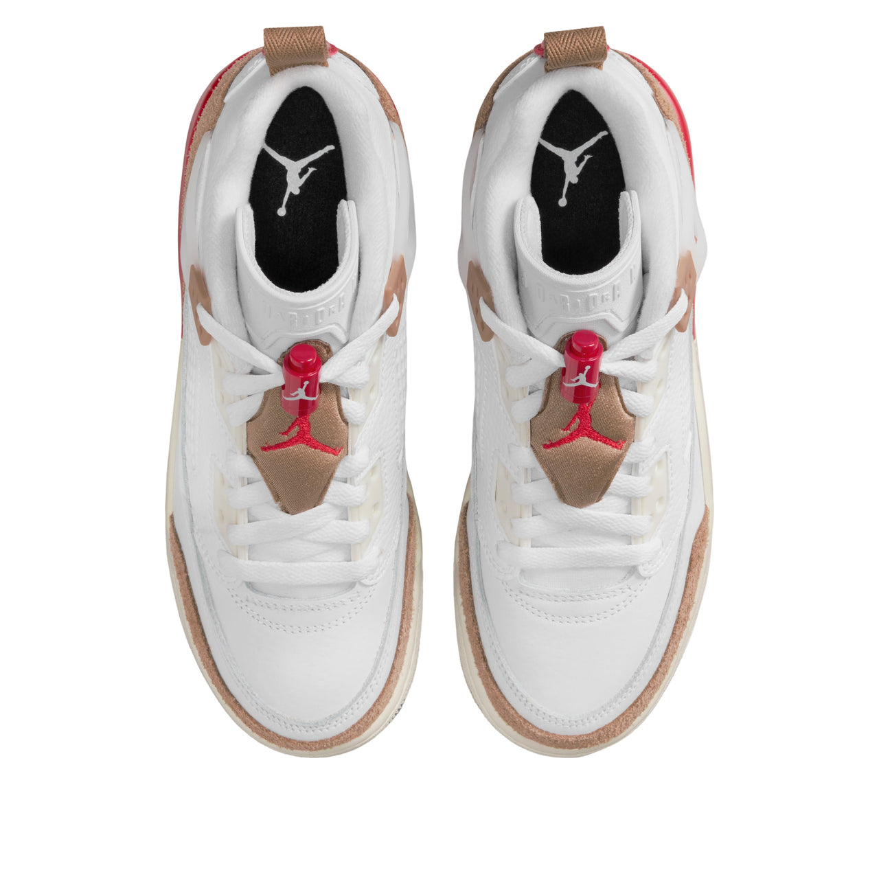 (GS) Air Jordan Spizike Low 'White Desert Camo Fire Red' FQ3950-105