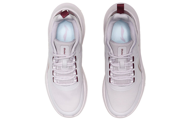 (WMNS) Li-Ning Lightweight 'Light Grey Purple' ARHQ336-3