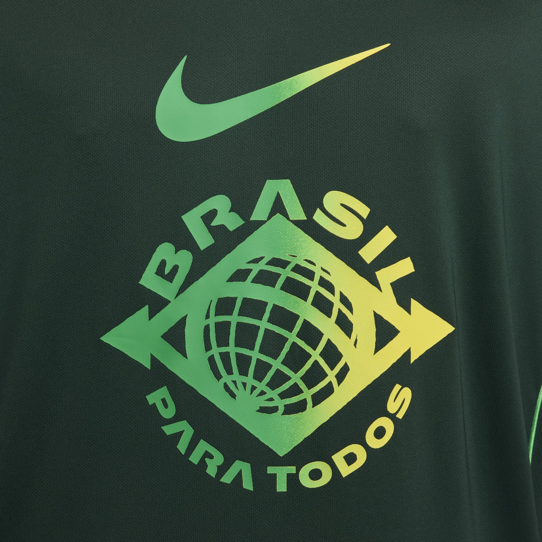 Nike Dri-FIT Brazil Football Polo Shirt 'Dark Green' FZ2949-397