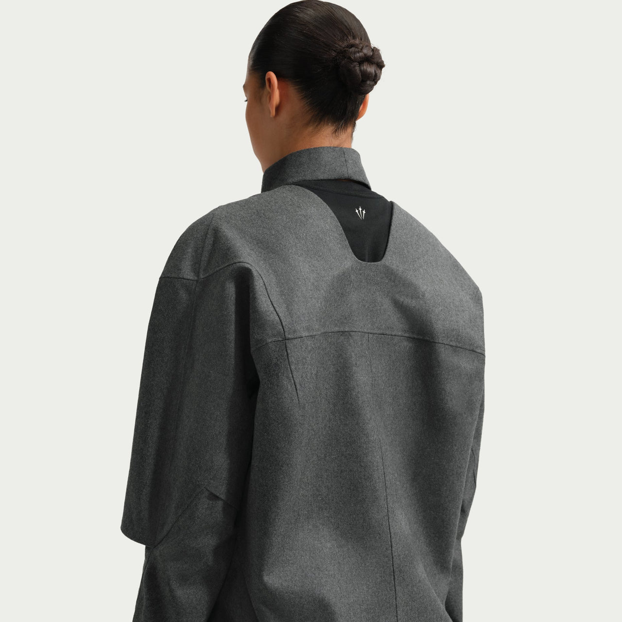 Nike x NOCTA CODE Flow Jacket 'Gray Heather Dark Gray' HQ4472-050