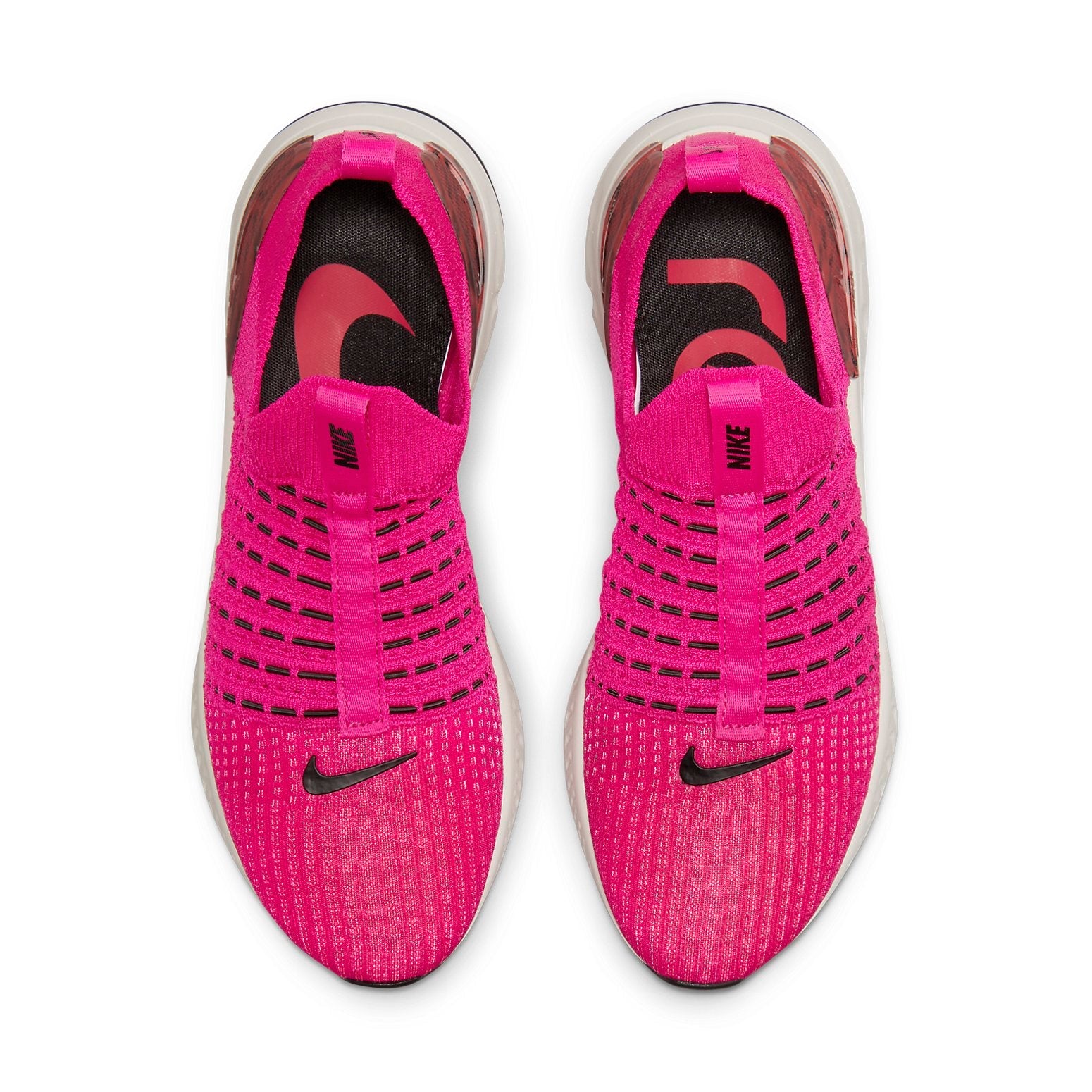 (WMNS) Nike React Phantom Run Flyknit 2 'Pink Prime Zebra' DQ7649-600