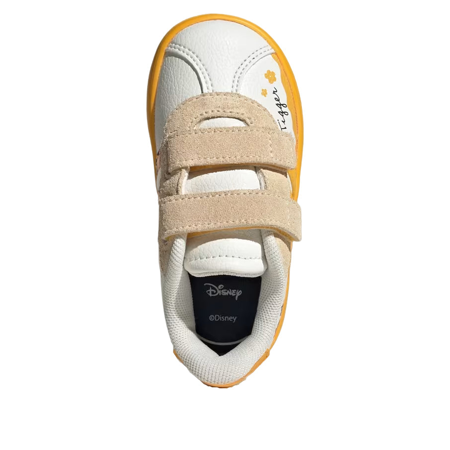 (TD) adidas x Disney VL Court 3.0 'Off White Crew Yellow Core Black' KI9176