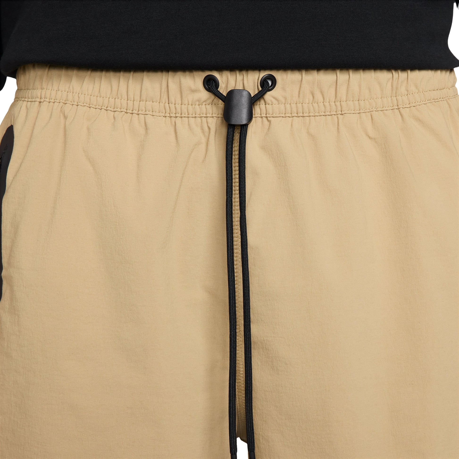 Nike Tech Woven Shorts 'Parachute Beige Black' HQ0470-297
