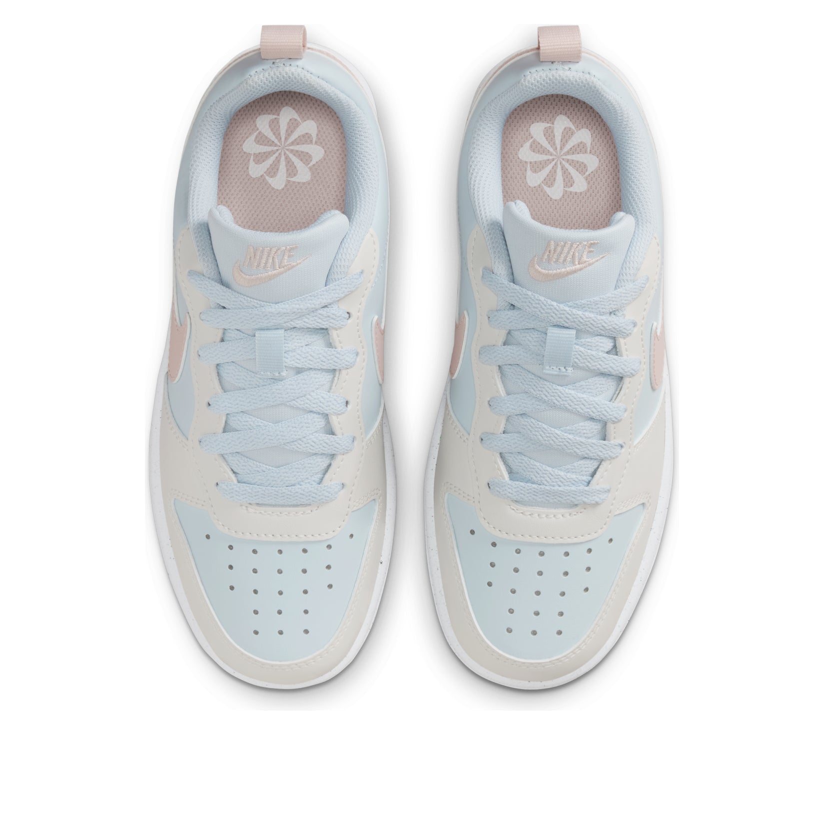 (GS) Nike Court Borough Low Recraft 'Light Blue Gray' DV5456-404