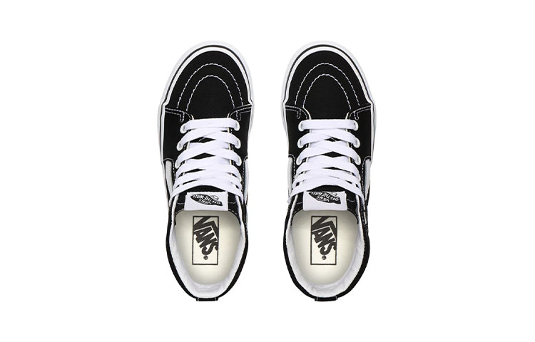 (PS) Vans SK8-Hi Platform 2.0 'Black White' VN0A4P3S6BT