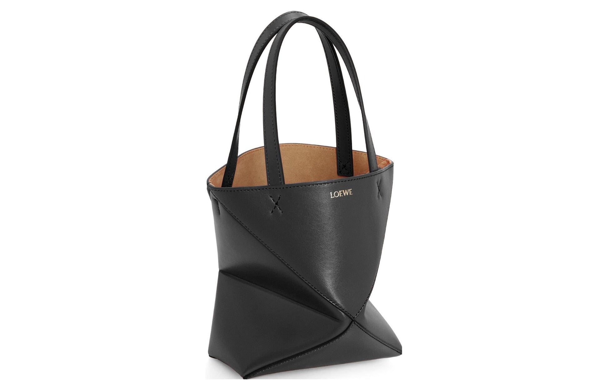 (WMNS) Loewe Mini Puzzle Fold Tote 'Black' A657V25X01-1100