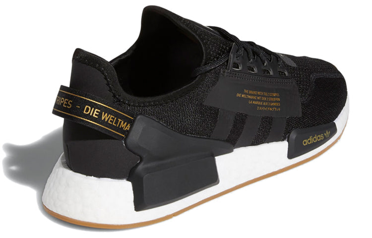 adidas NMD_R1 V2 'Black Gold Metallic' FZ2132