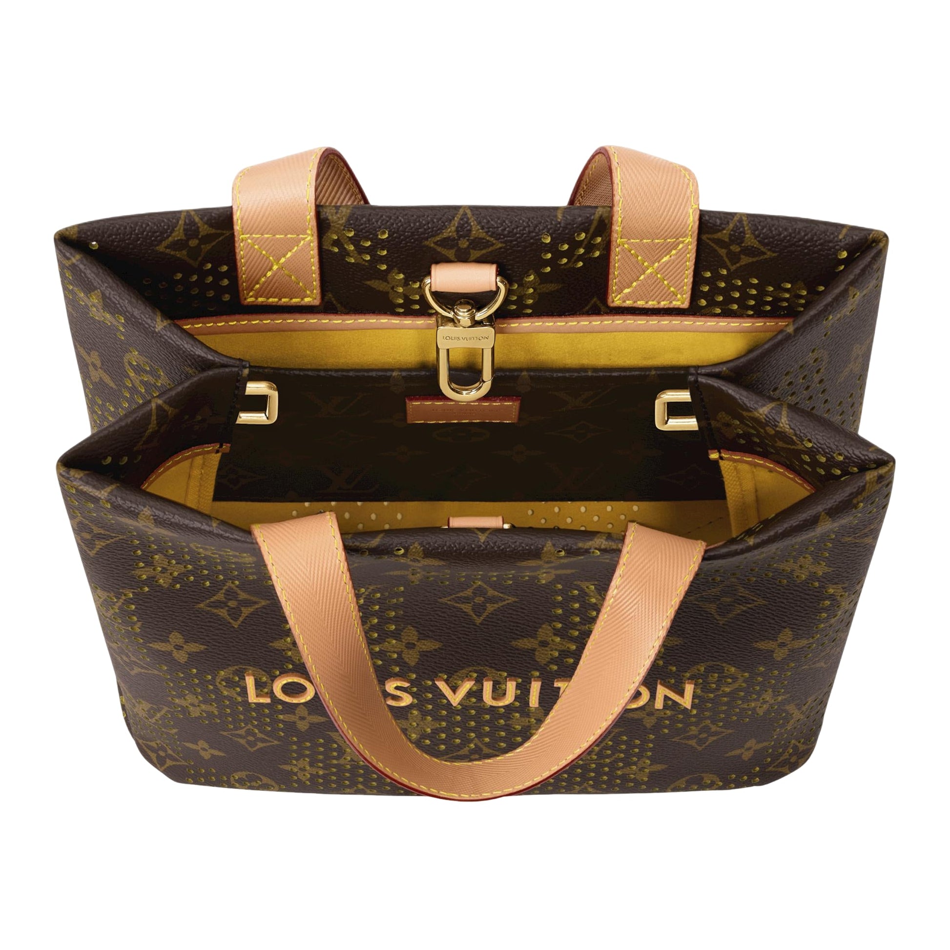 LOUIS VUITTON Mini Shopper Tote 'Yellow' M29304