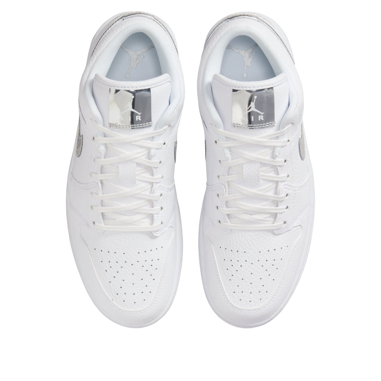 (WMNS) Air Jordan 1 Low SE 'White Metallic Silver' IQ9381-100