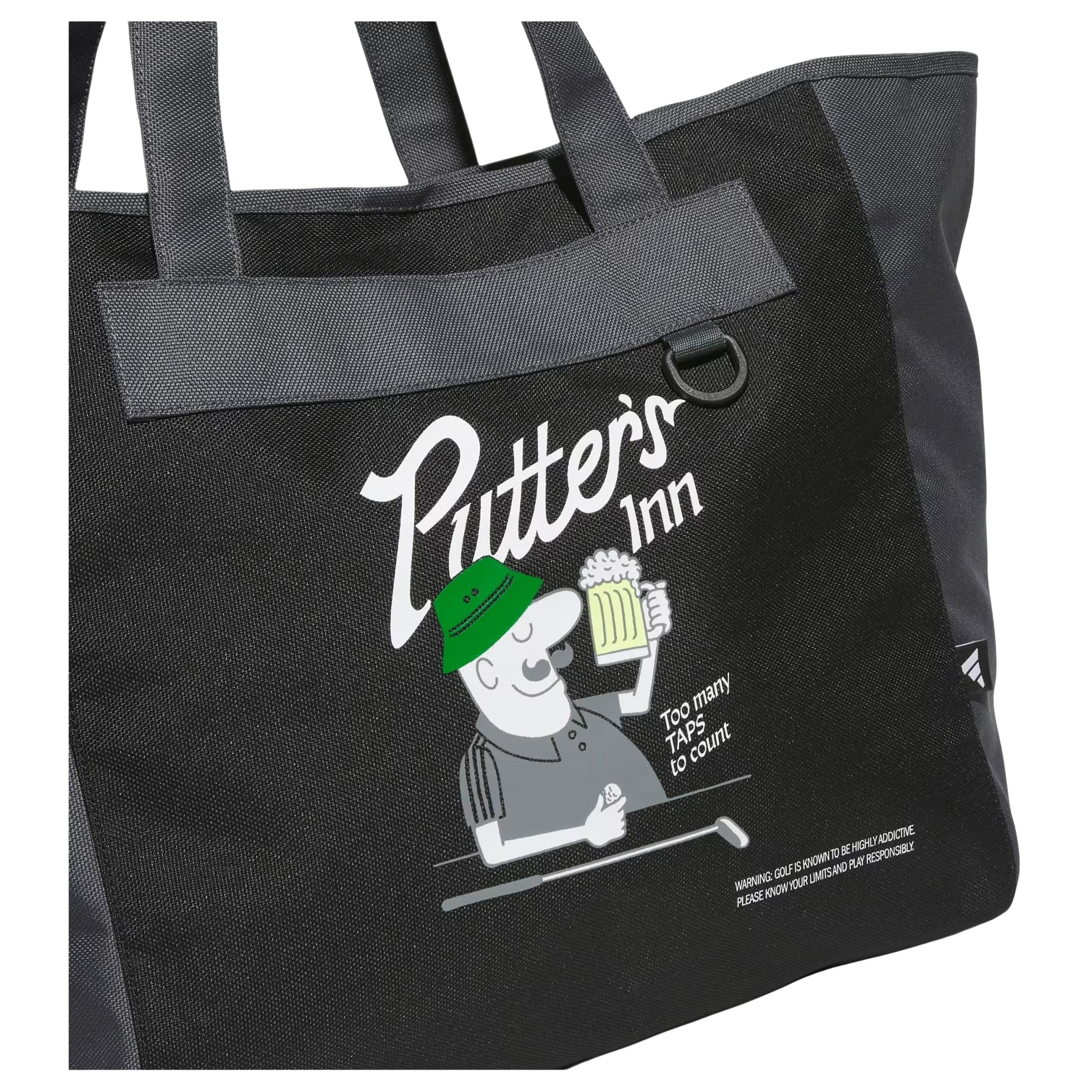 adidas Chip Big Tote Bag 'Black Grey Six' KF9413