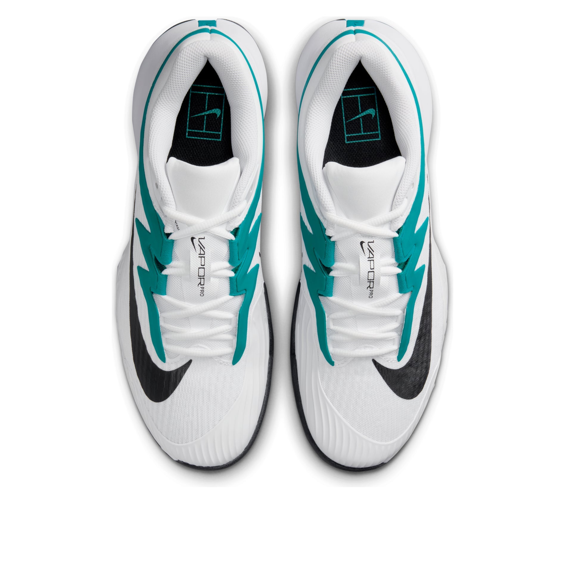 Nike Court Air Zoom Vapor Pro 3 HC 'White Black Radiant Emerald' FZ2161-104