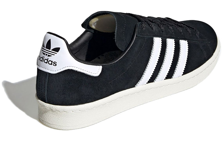 adidas Campus 80s 'Black White' FW5046