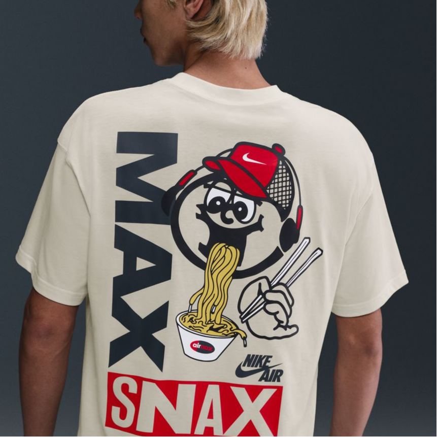 Nike AS U NSW TEE M90 OC SOLE FOOD T-Shirt Asia Sizing 'Beige' HJ0769-133