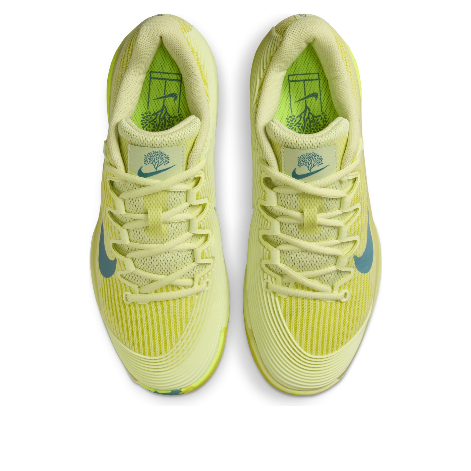 (WMNS) Nike Court Vapor 12 HC Premium 'Luminous Green High Voltage White Mineral Teal' HF7834-300
