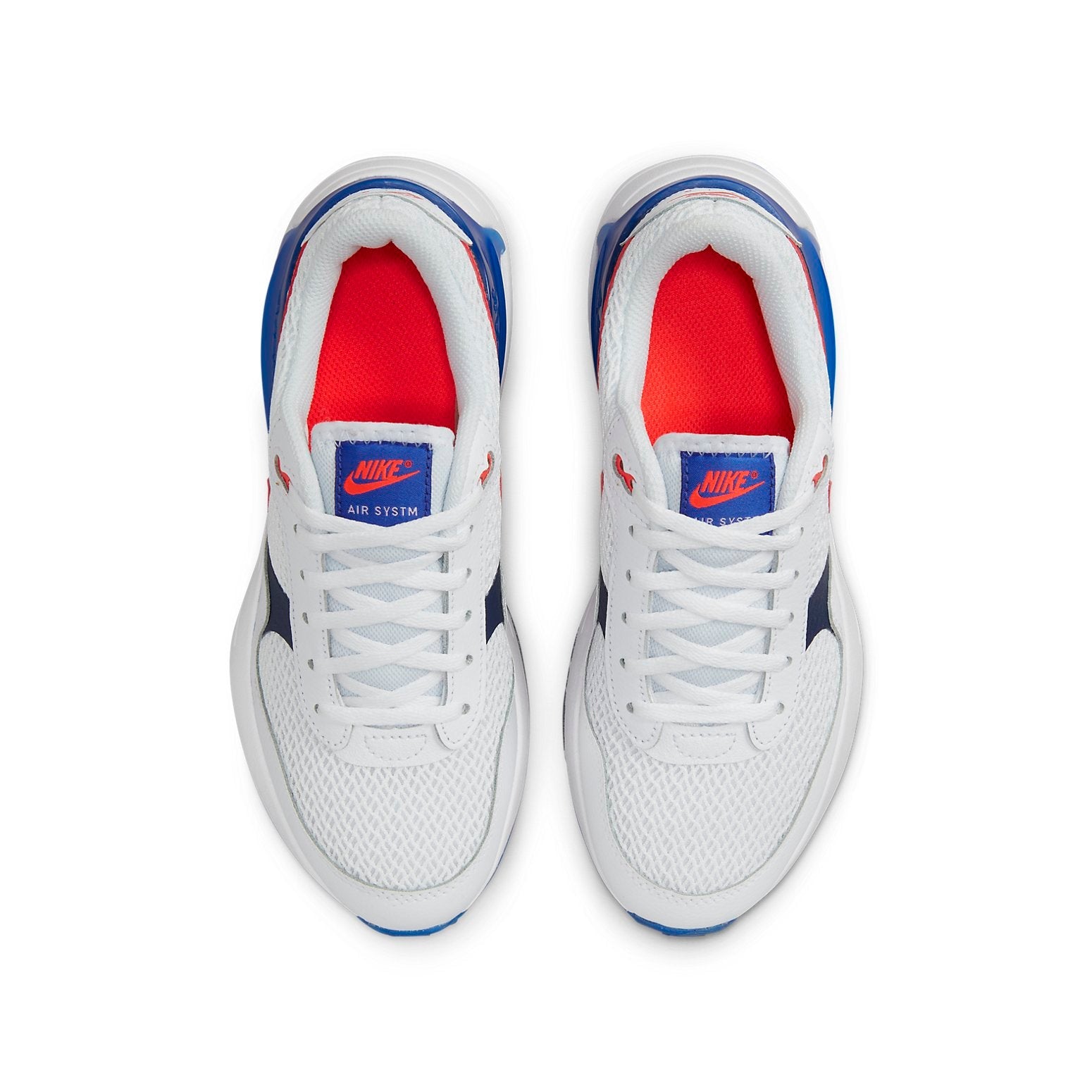 (GS) Nike Air Max SYSTM 'White Royal Crimson' DQ0284-101