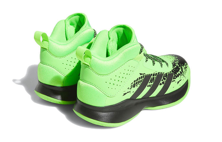 (GS) adidas Cross Em UP 5 Wide 'Team Solar Green Black' HQ8496