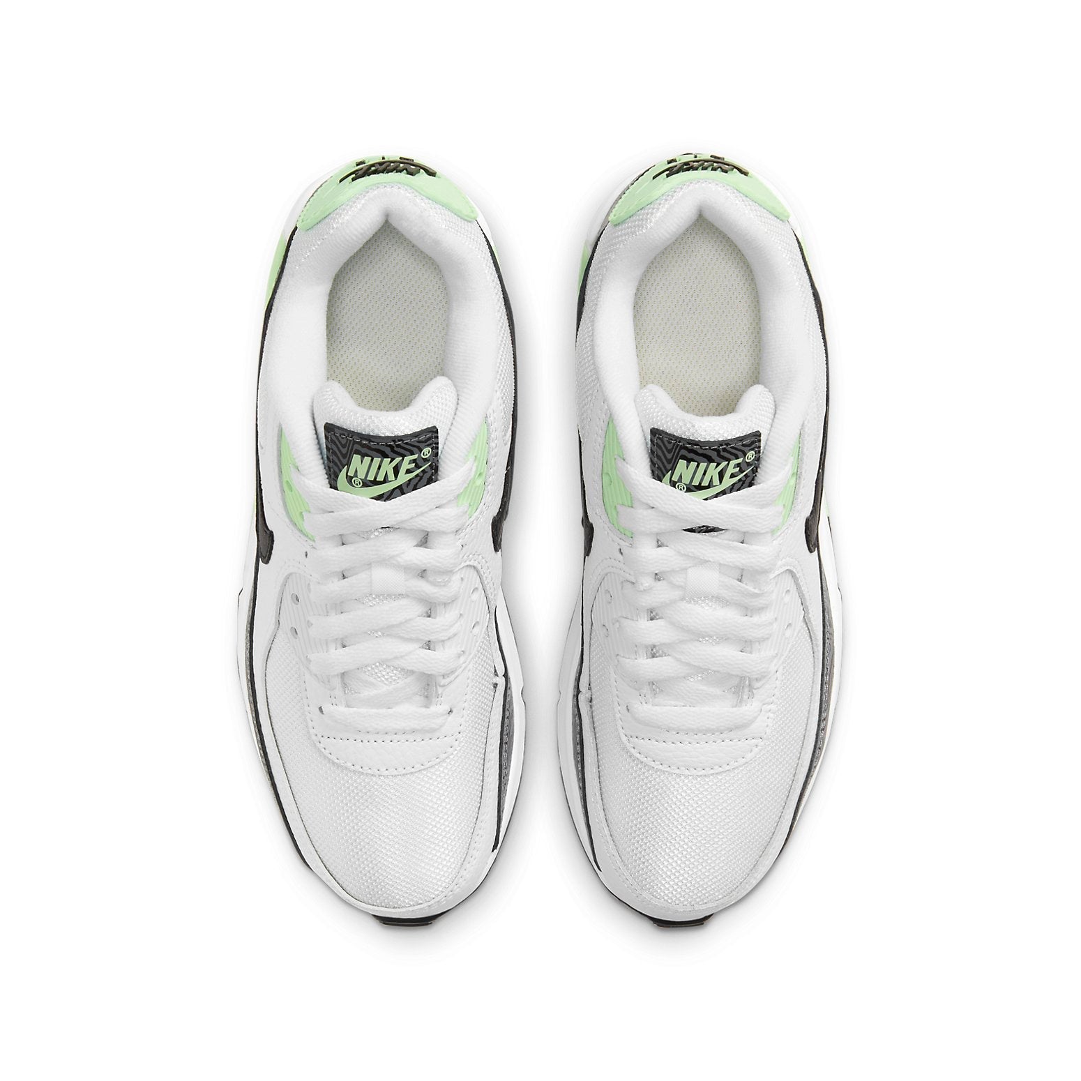 (GS) Nike Air Max 90 'White Vapor Green' DH4111-100