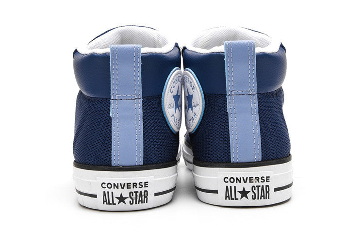 Converse Unisex Chuck Taylor All Star Ctas Street Mid Sneakers Blue 163403C