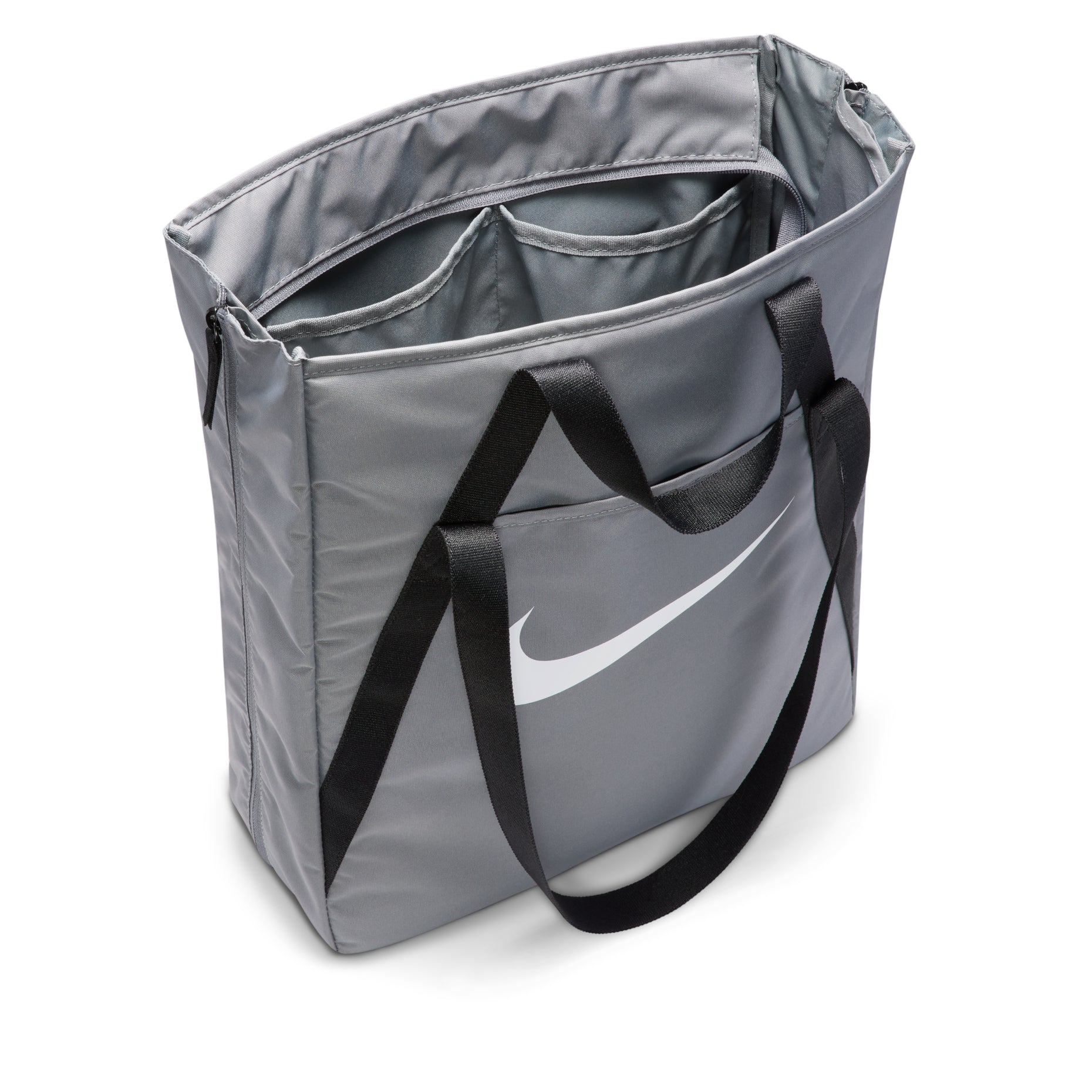 (WMNS) Nike Gym Tote 28L 'Smoke Grey Black White' IH7964-084
