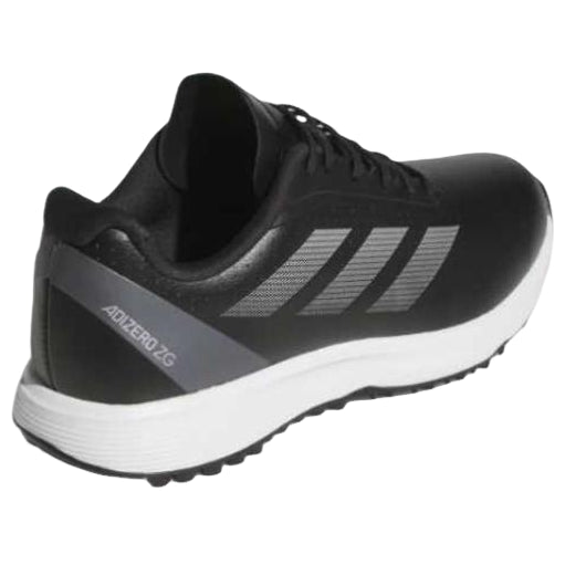 (GS) adidas Adizero ZG Spikeless Golf 'Core Black Silver Metallic Iron Metallic' IH9886