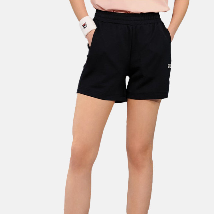 (WMNS) FILA Fxt Design Zipper Pocket Sports Shorts Navy Blue A11W021341F-NV