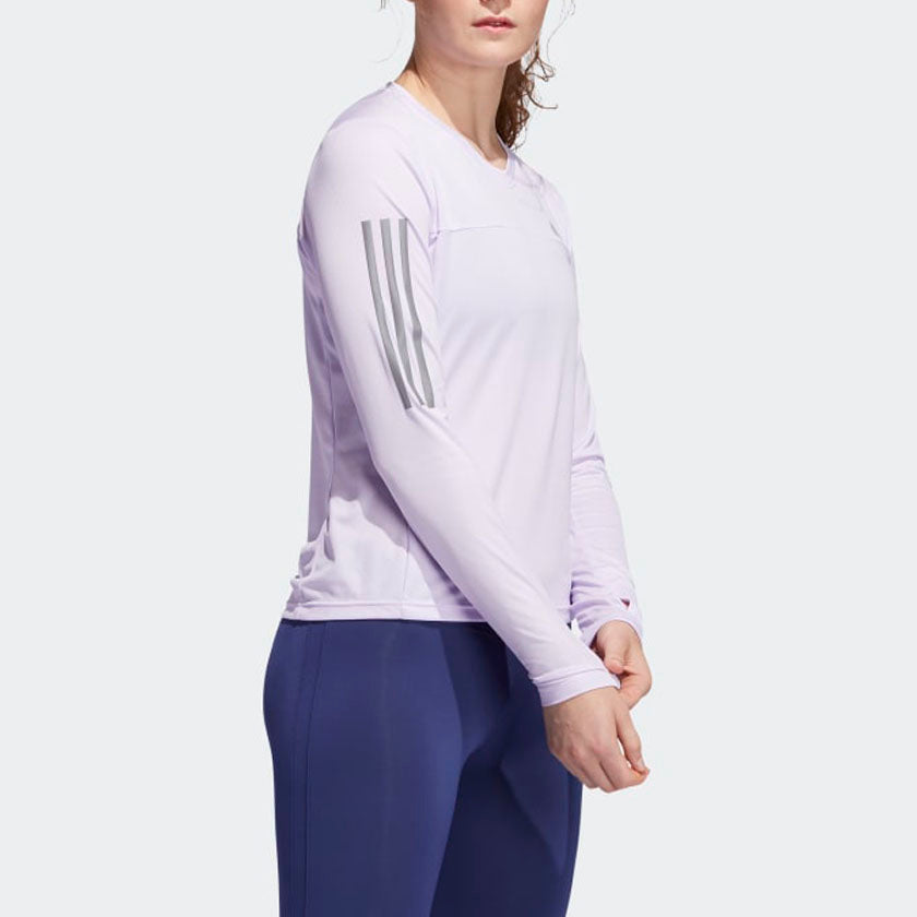 (WMNS) adidas OTR Ls Tee Casual Gym Sports Long Sleeves Purple FL7266