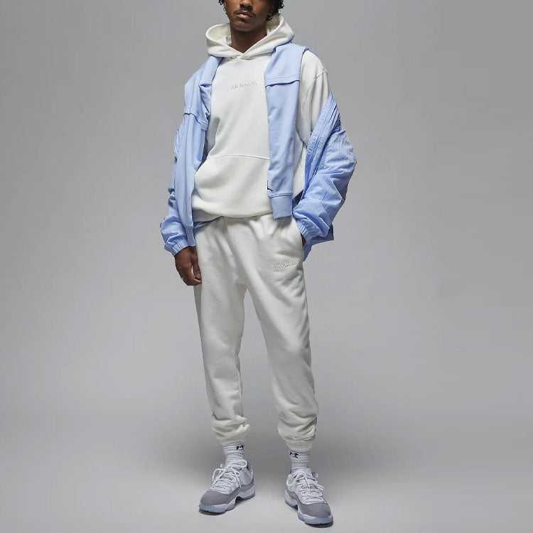 Air Jordan Wordmark Fleece Hoodie 'Sail' FJ1966-133
