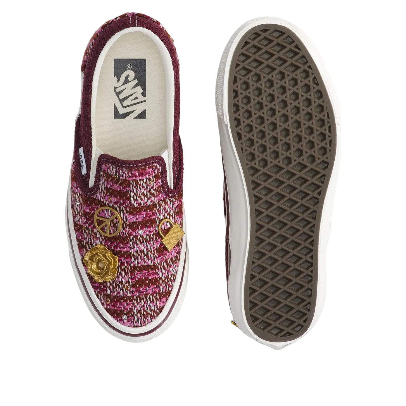 Vans Premium Classic Slip-On 'Brown Pink' VN000D9WRPK