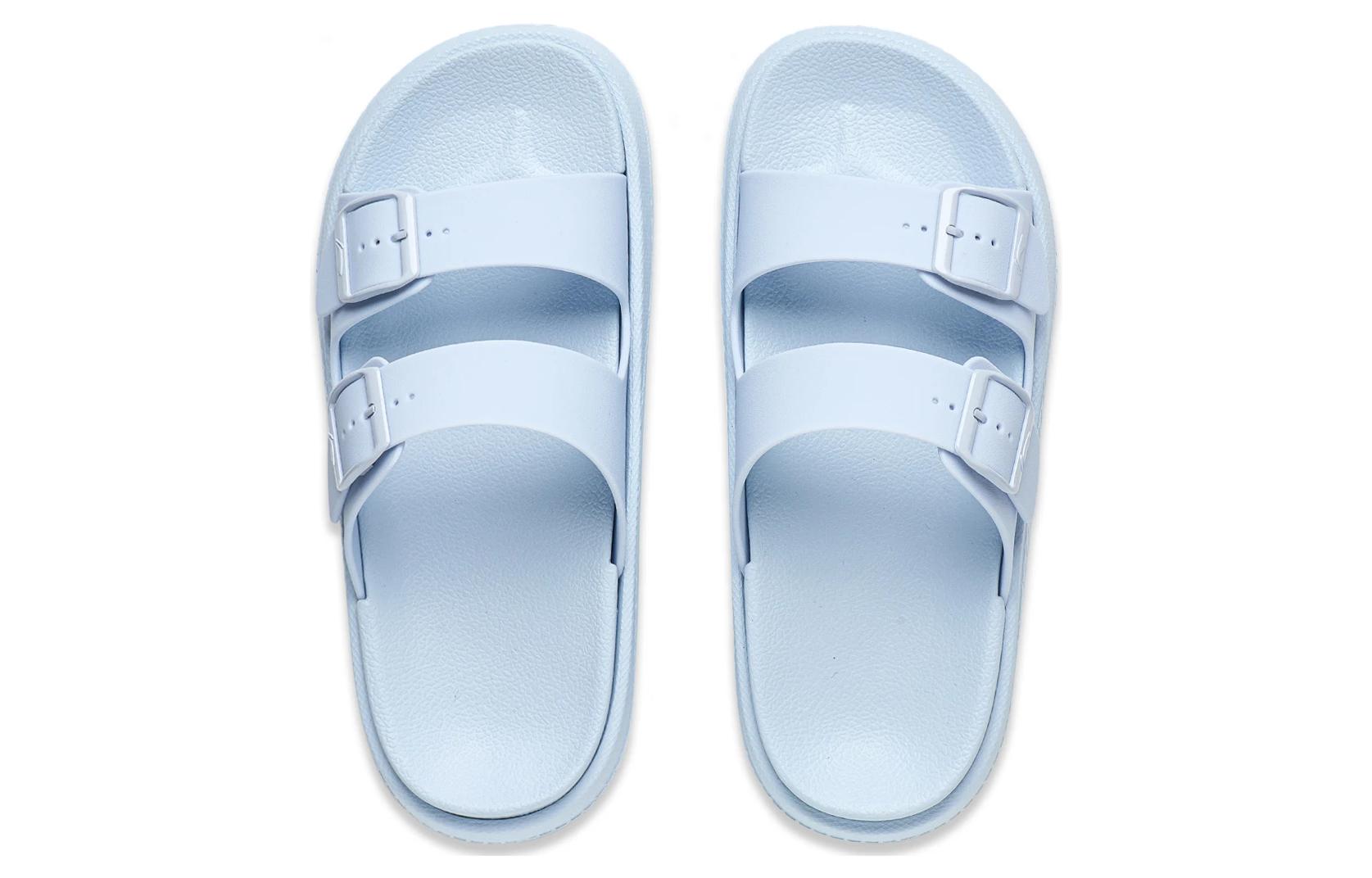 (WMNS) Li-Ning Clap Slippers 'Blue' AGAT008-2