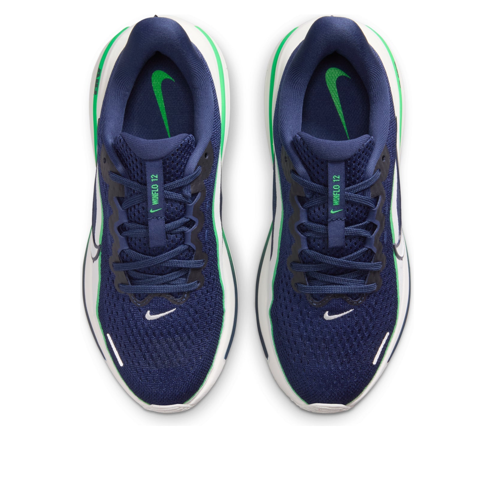 (GS) Nike Winflo 12 'Midnight Navy White Green Spark' IQ9767-400