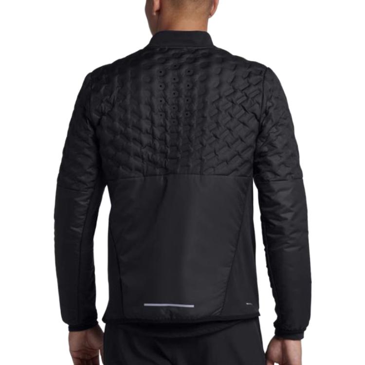 Nike Aeroloft Three-dimensional Honeycomb Down Jacket 'Black' 928506-010