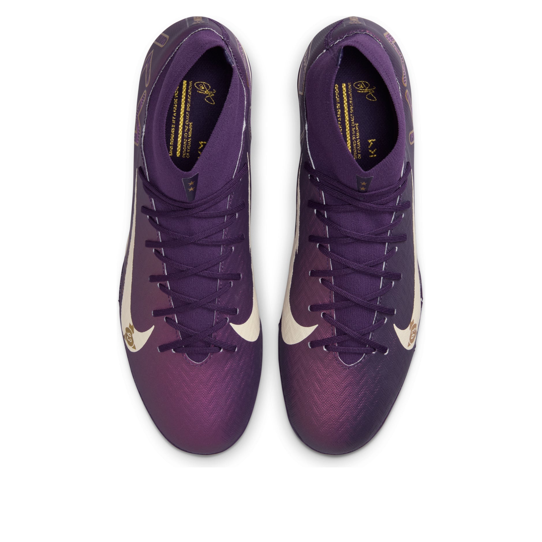 Nike Mercurial Superfly 10 Academy TF 'Kylian Mbapp-Grand Purple Pale Ivory' FQ8333-500