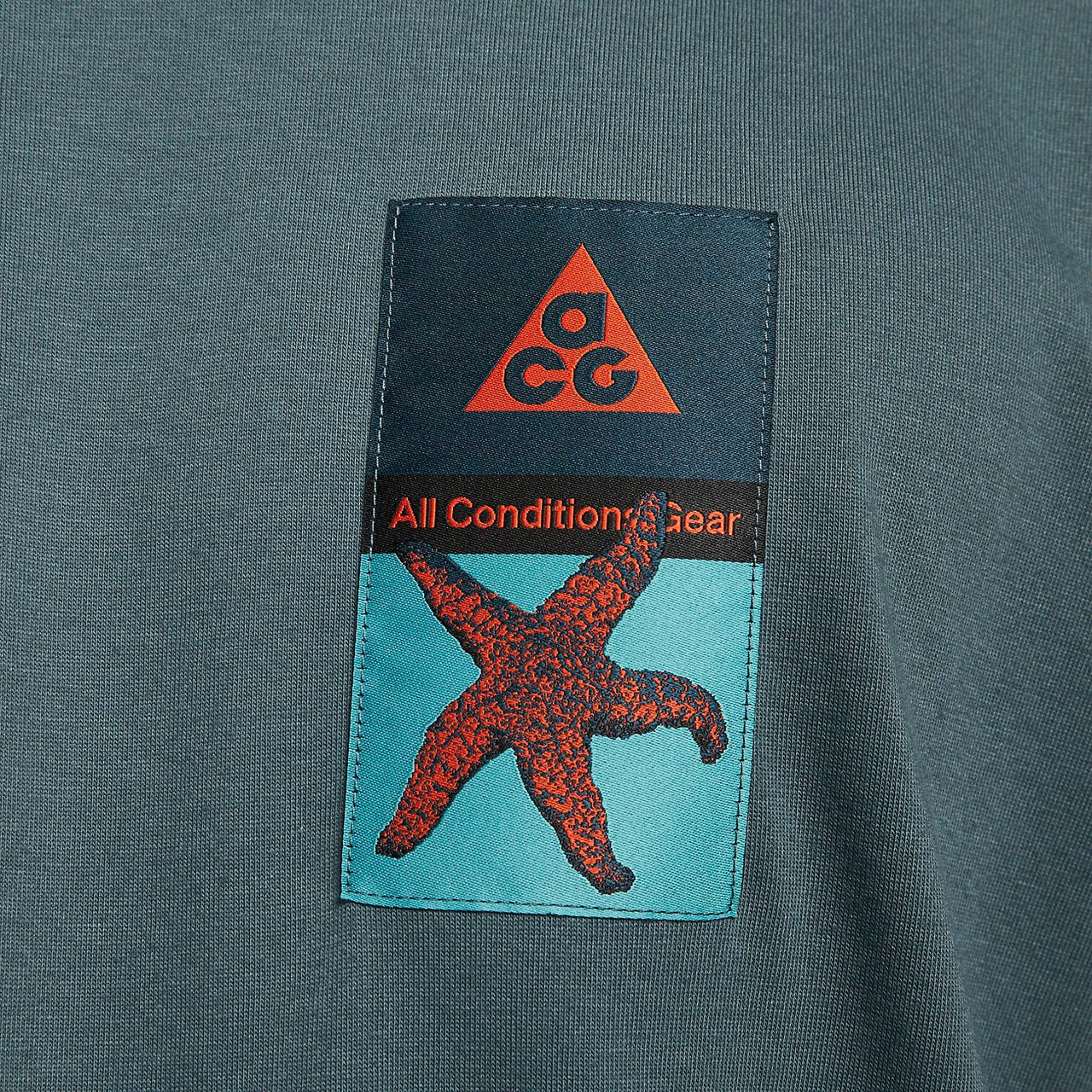 Nike ACG Patch T-Shirt 'Faded Spruce' DX9443-309