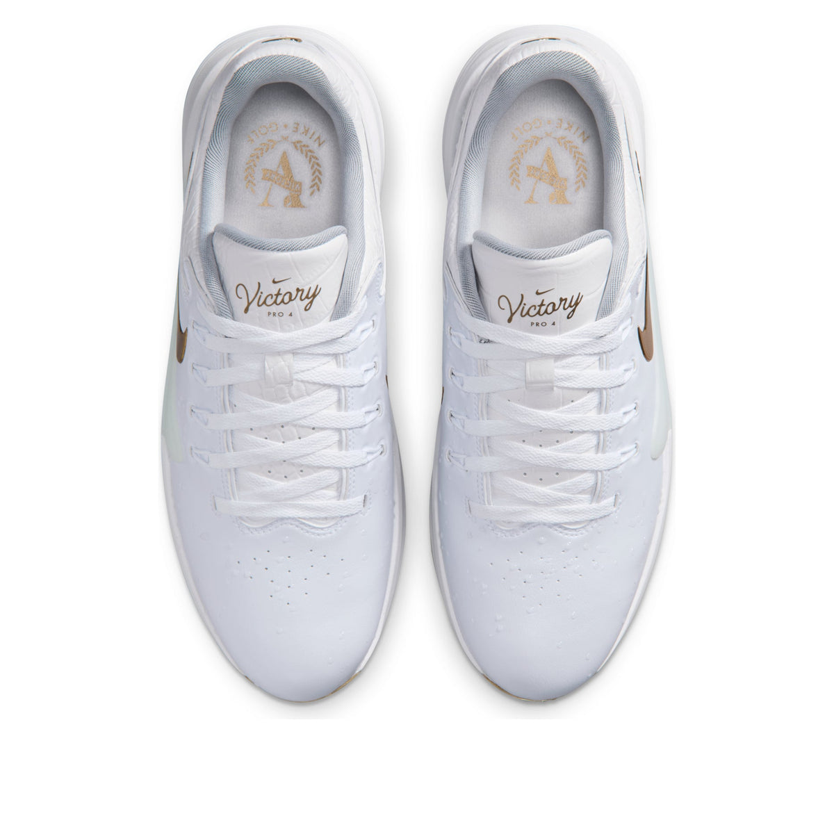 Nike Victory Pro 4 'White Metallic Gold' IF4082-100