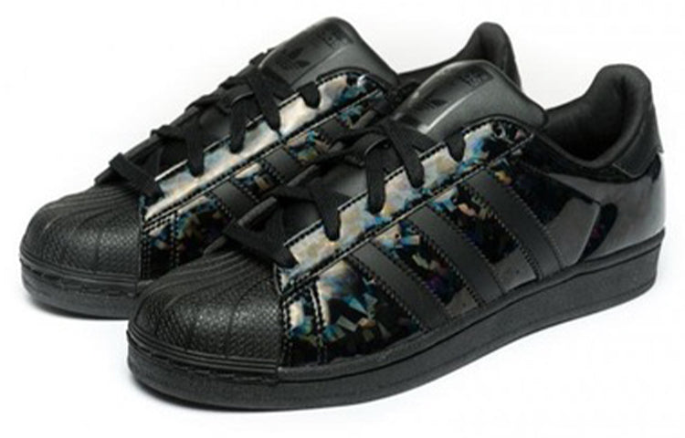 (WMNS) adidas originals Superstar 'Black' B35436