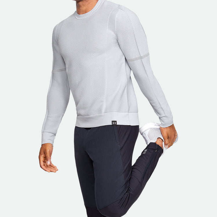 Under Armour IntelliKnit Phantom Sports Sweatshirt 'Light Grey' 1344419-014