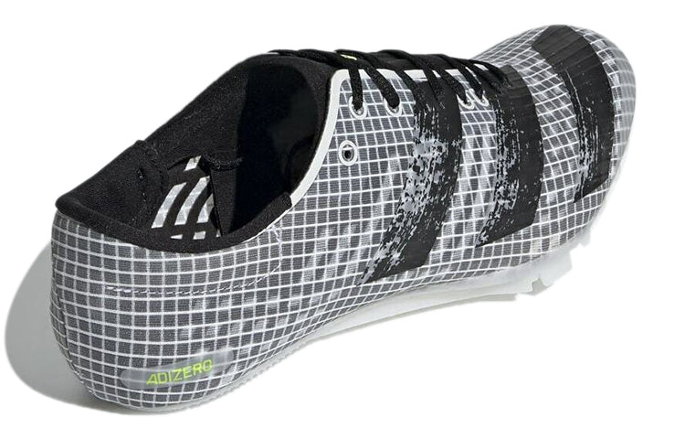 adidas Adizero Finesse Spikesm 'White Black Solar Yellow' FY0335