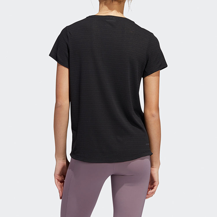 (WMNS) adidas Bonus Loose Short Sleeve Black GJ2757