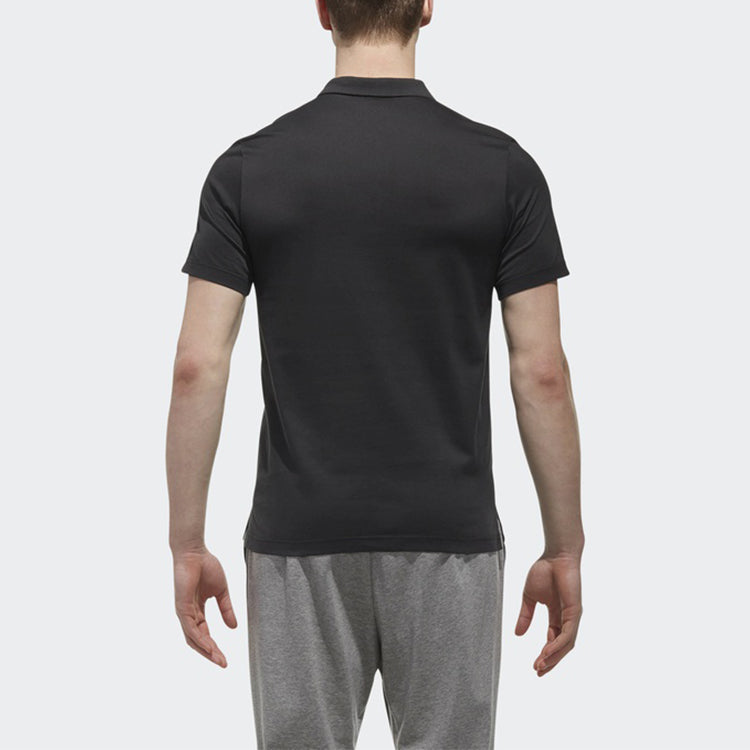 adidas Casual Cozy Sports Stylish polo Black CV6249