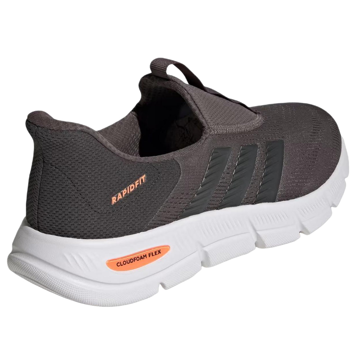 adidas Cloudfoam Flex Lounge 'Charcoal Carbon White' KK3488