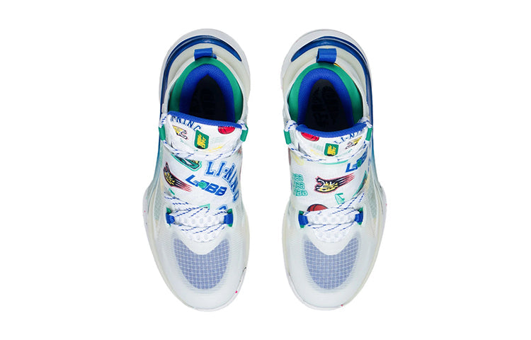(GS) Li-Ning Pioneer Premium 2.0 'White Blue' YKBS014-3