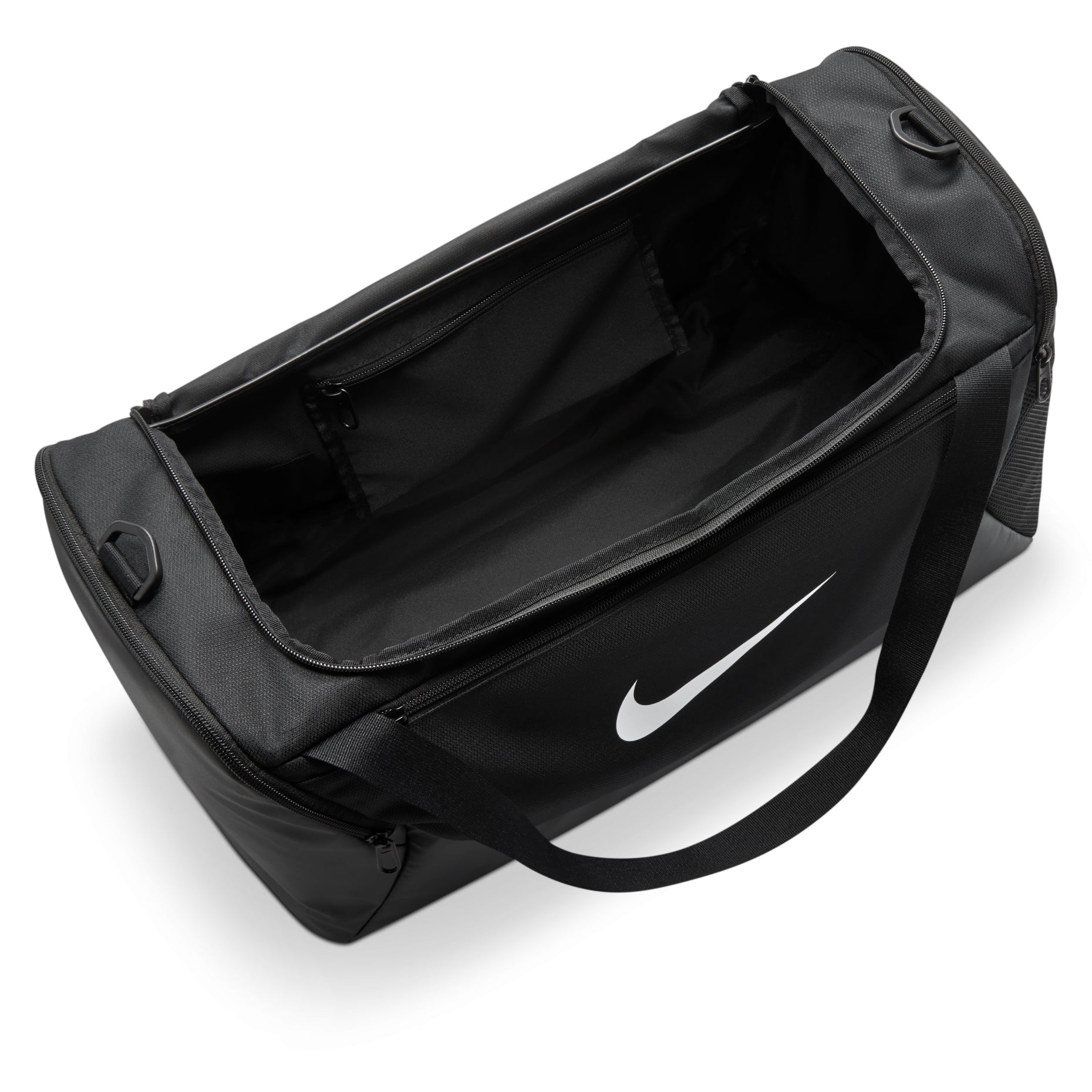 Nike Brasilia 40L Small Duffel Bag 'Black White' IB4394-010