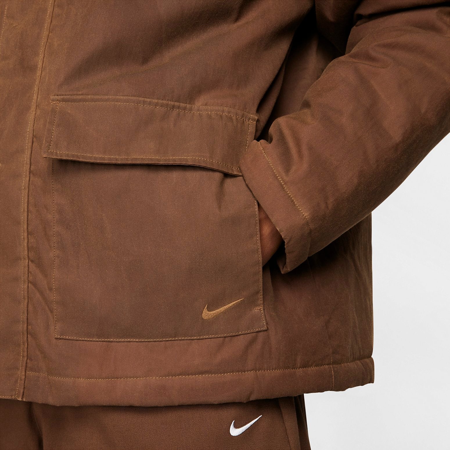 Nike Waxed Canvas Work Jacket 'Light British Tan' FN3130-281